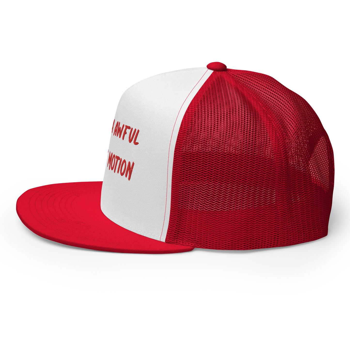 Motion Dept. red/white Trucker Cap