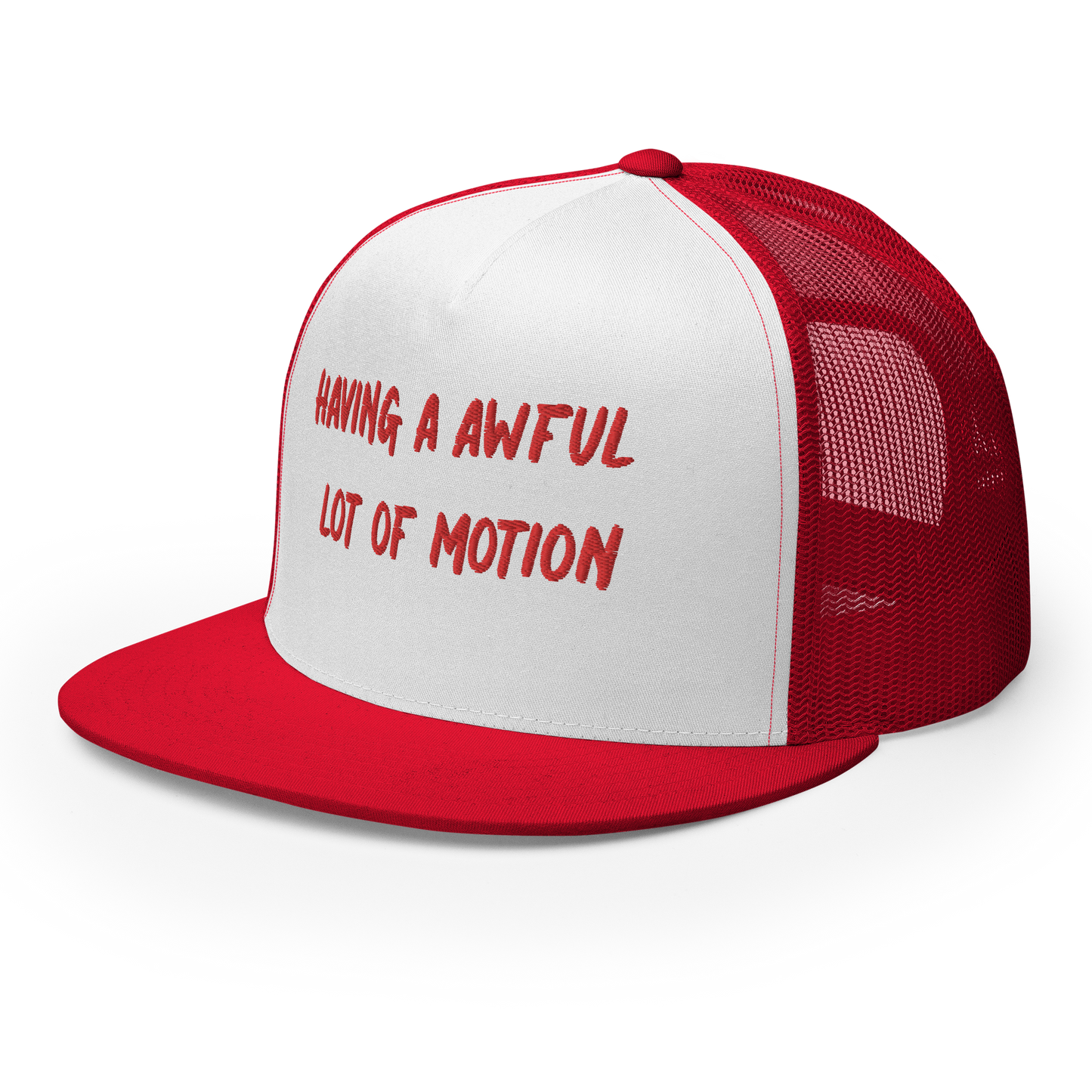 Motion Dept. red/white Trucker Cap