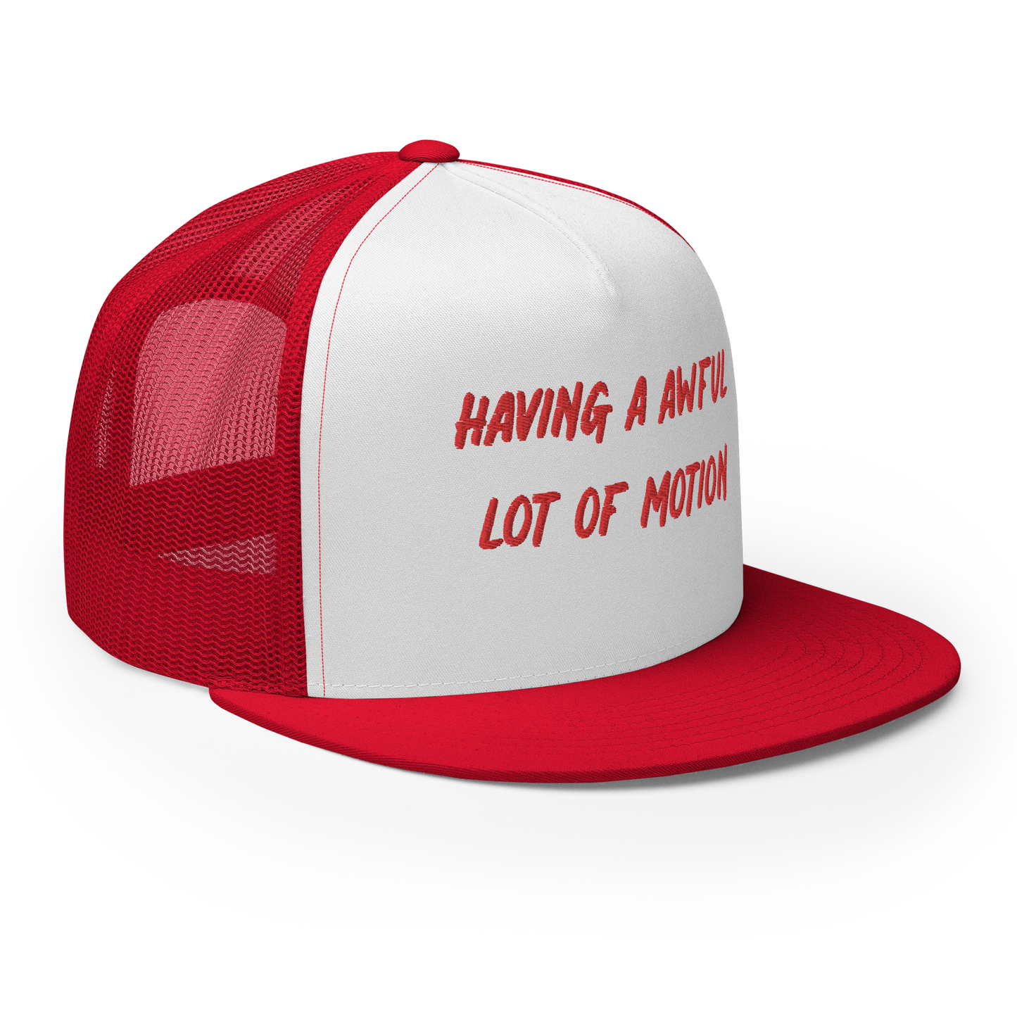 Motion Dept. red/white Trucker Cap