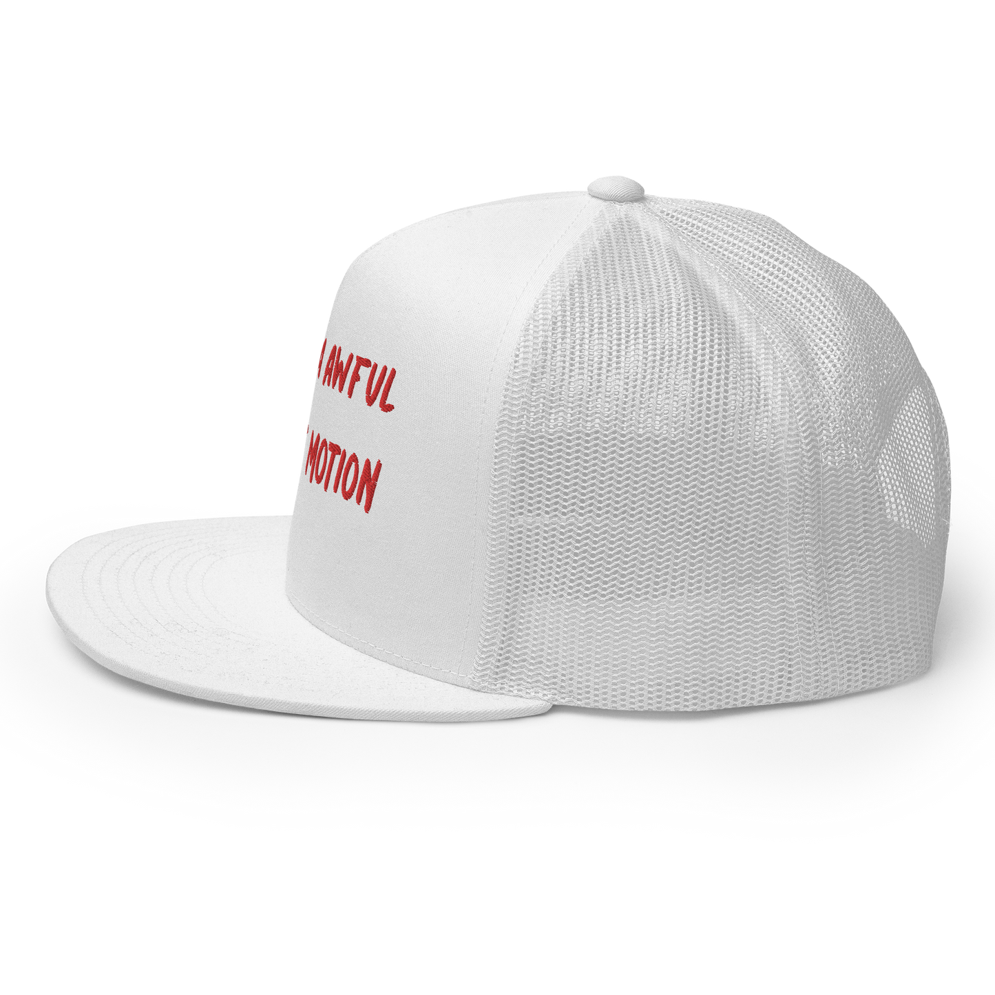 Motion Dept. red/white Trucker Cap