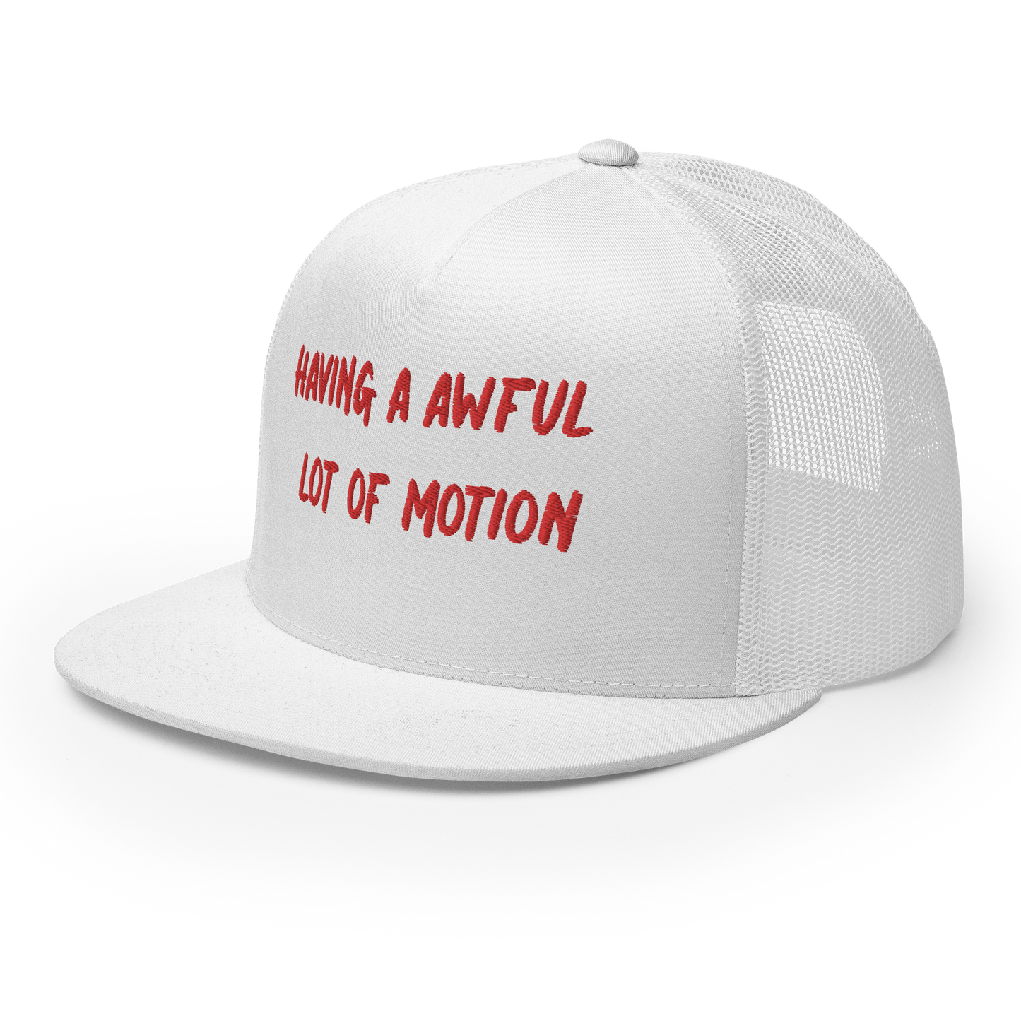 Motion Dept. red/white Trucker Cap