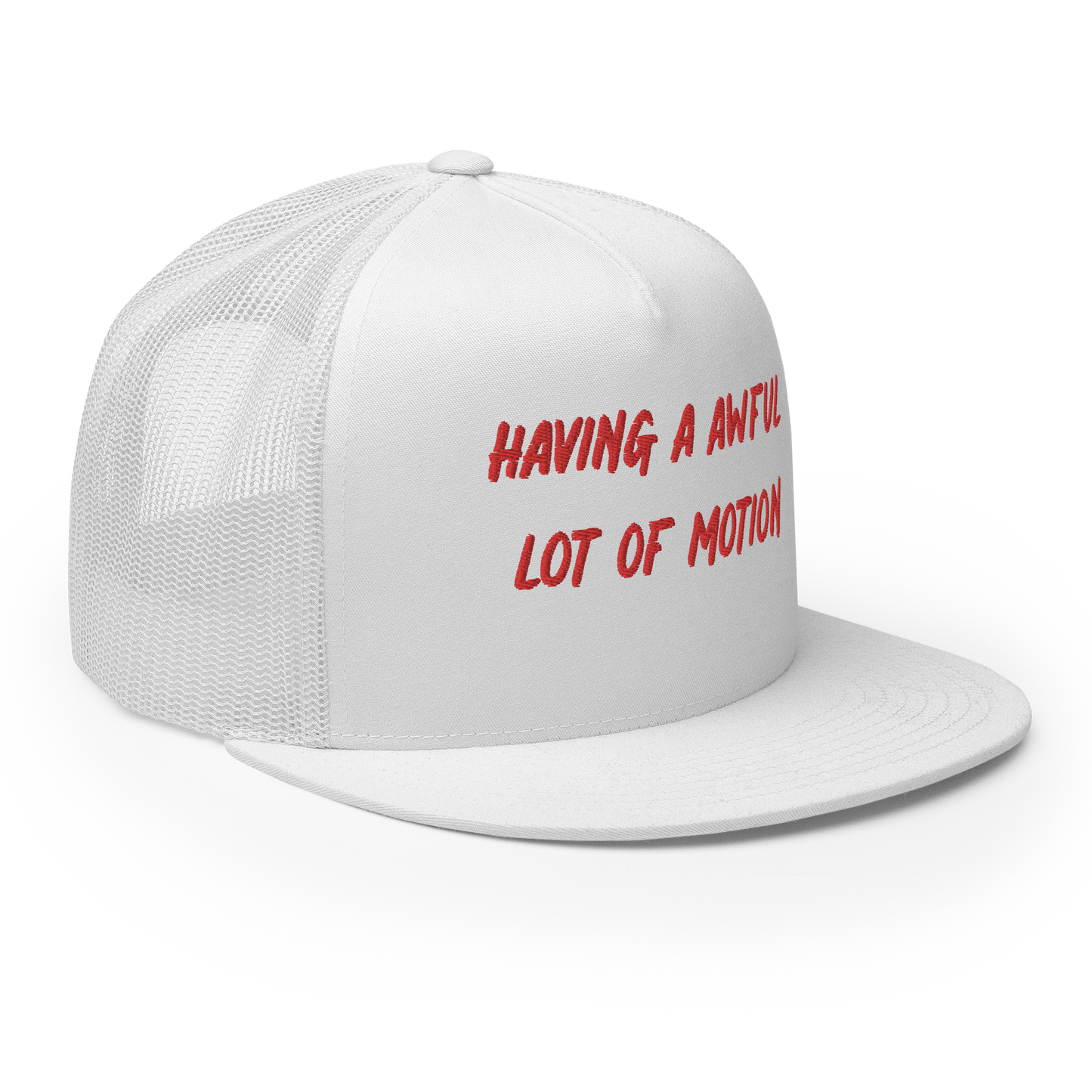 Motion Dept. red/white Trucker Cap