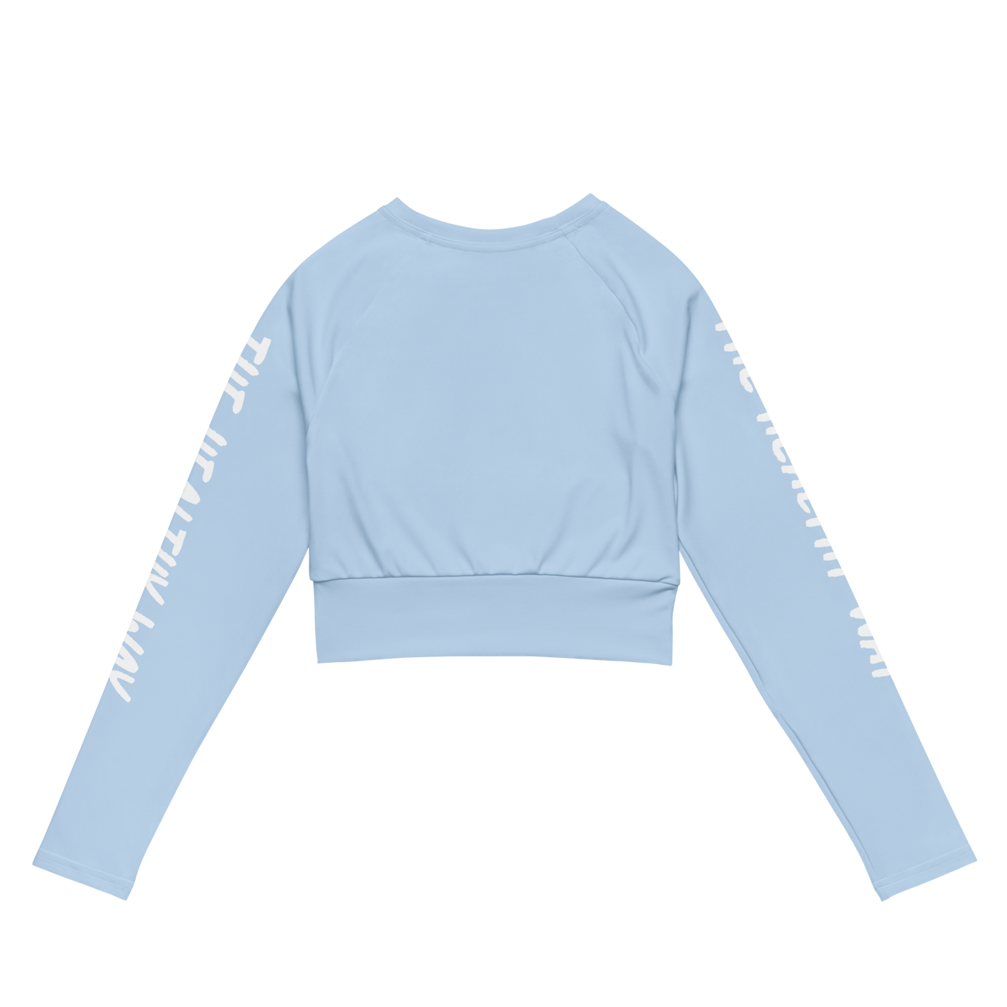 The Healthy Way HBC Recycled long-sleeve crop top