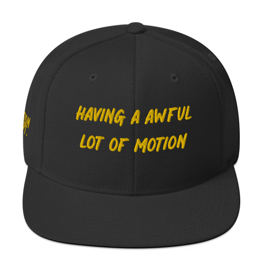 Motion Dept. Premium Snapback Hat