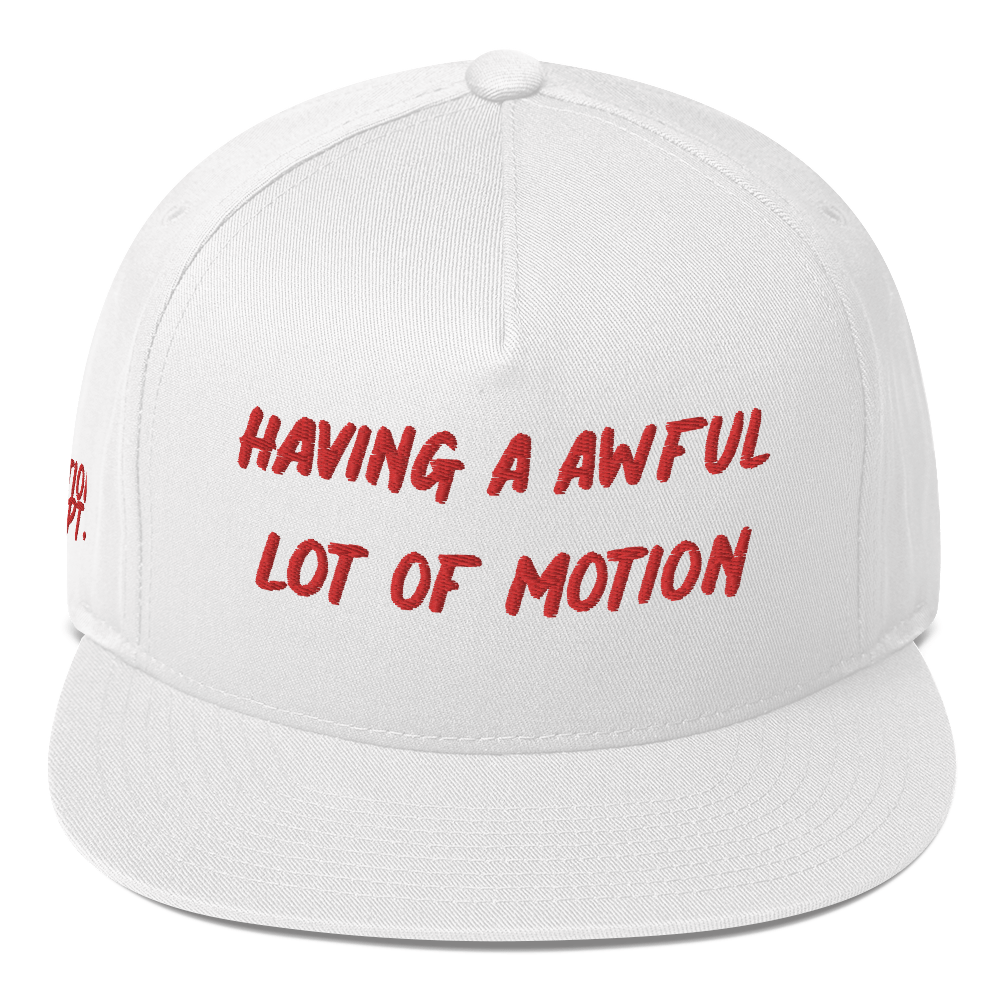 Motion Dept. Premuim Snapback Hat