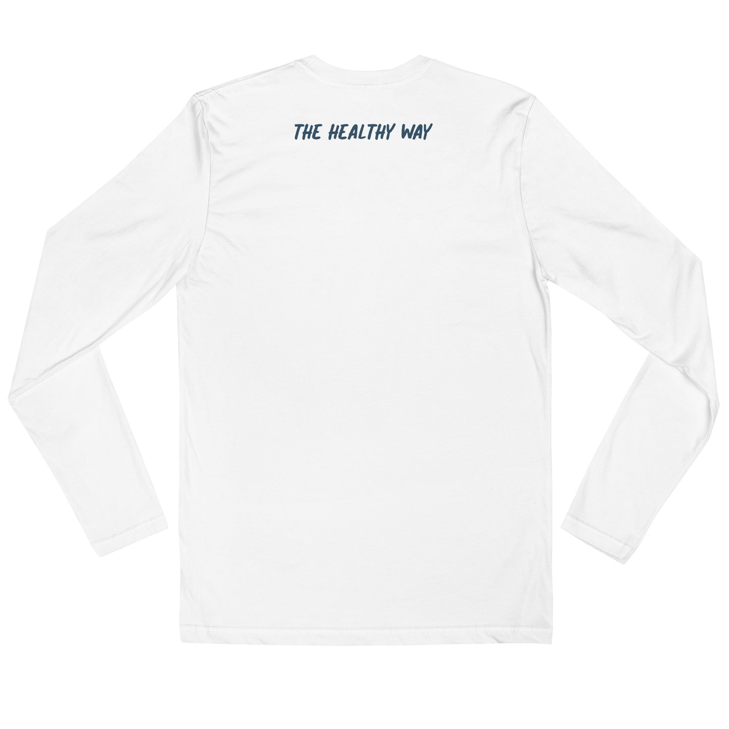 The Healthy WayLong Sleeve Fitted Crew