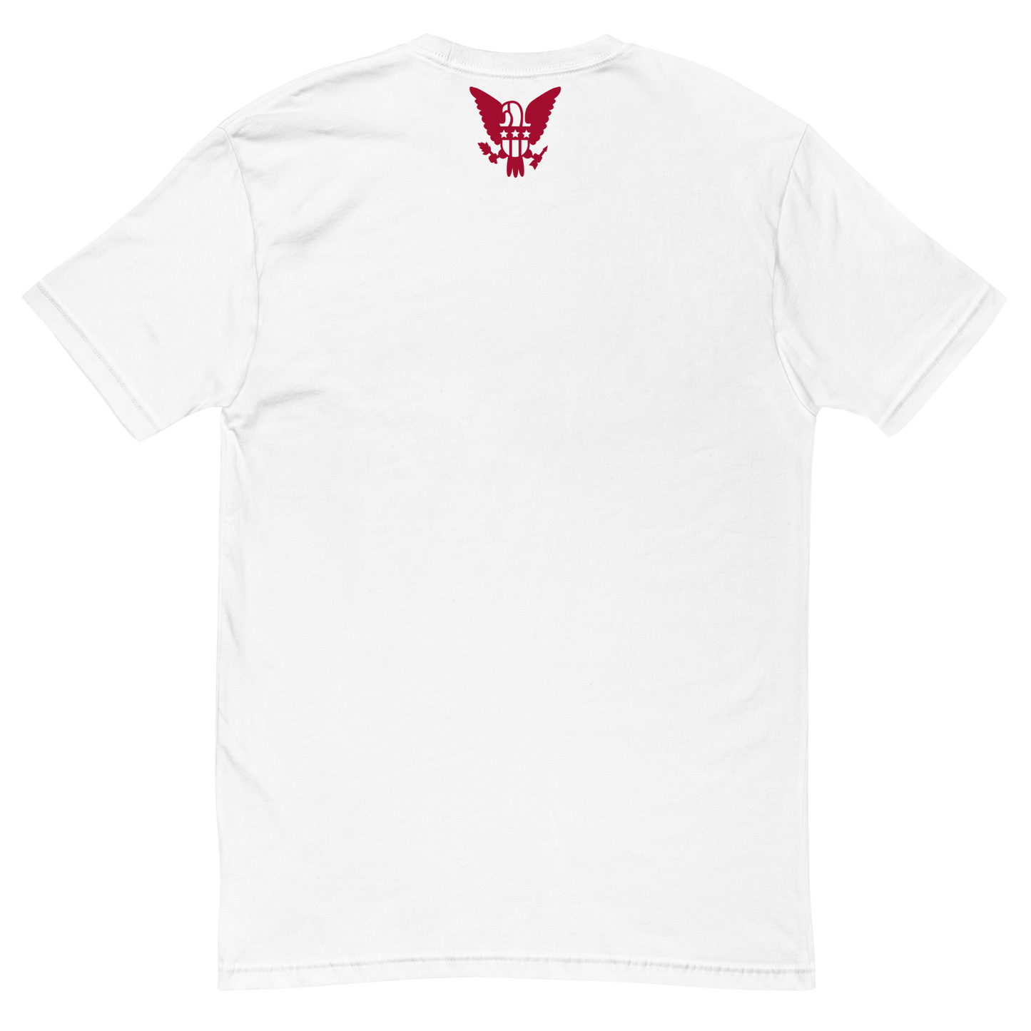 The Healthy Way Short Sleeve T-shirt (White/Maroon)