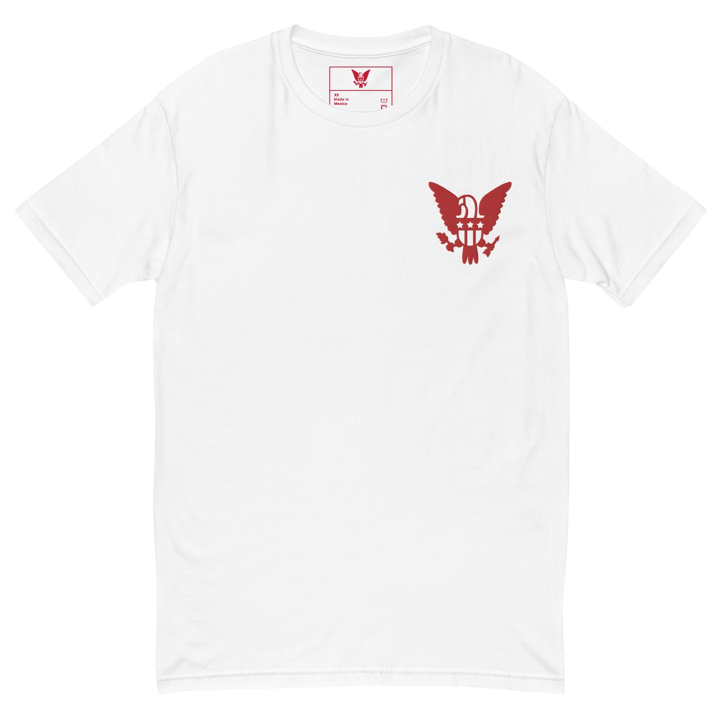 The Healthy Way Short Sleeve T-shirt (Red/White)