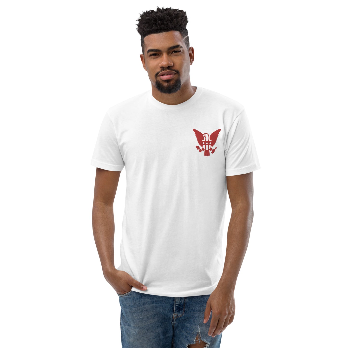 The Healthy Way Short Sleeve T-shirt (Red/White)