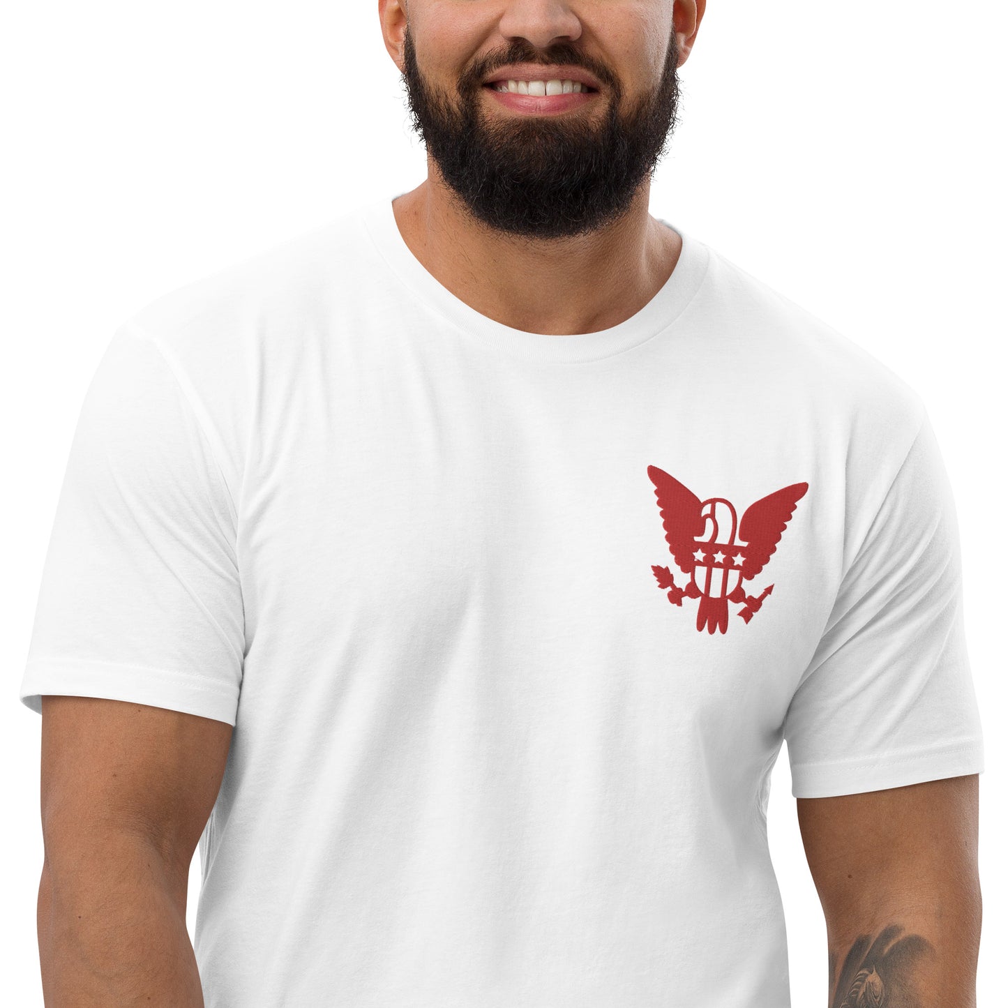 The Healthy Way Short Sleeve T-shirt (Red/White)