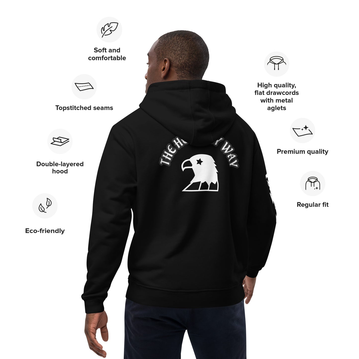 Premium Healthy Way Eco Hoodie