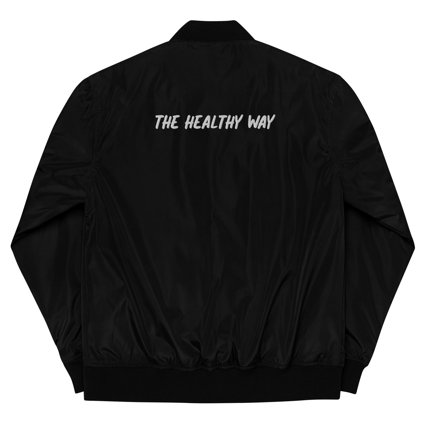 The Healthy Way Premium recycled bomber jacket