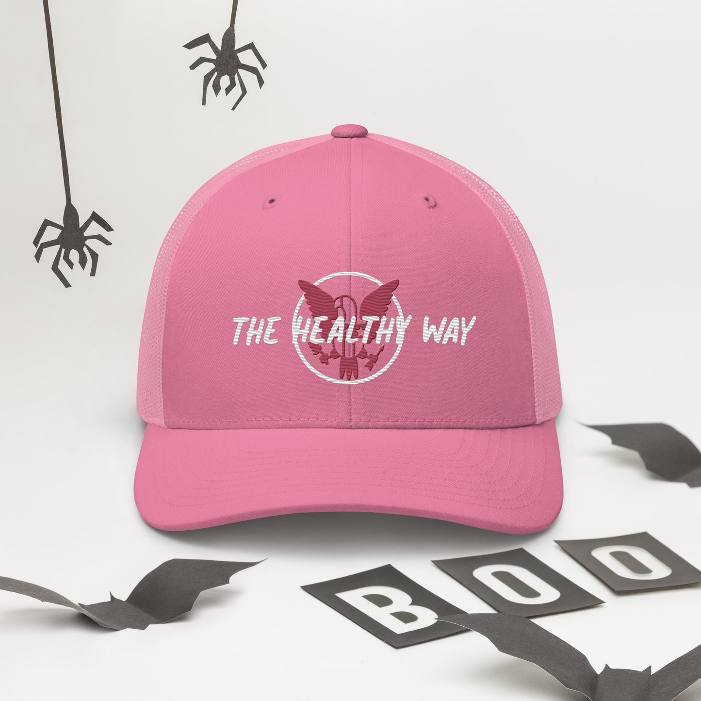 The Healthy way Pink Trucker Cap