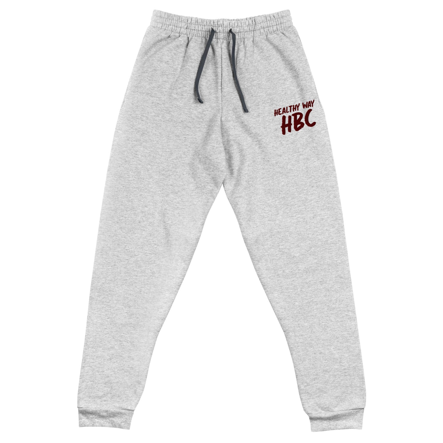 The Healthy Way Unisex Joggers (Maroon)