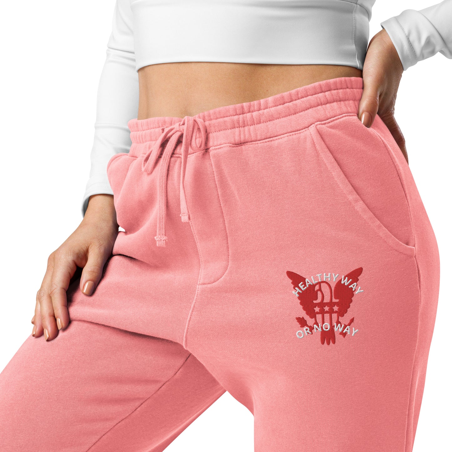 The Healthy Way Unisex pigment-dyed sweatpants