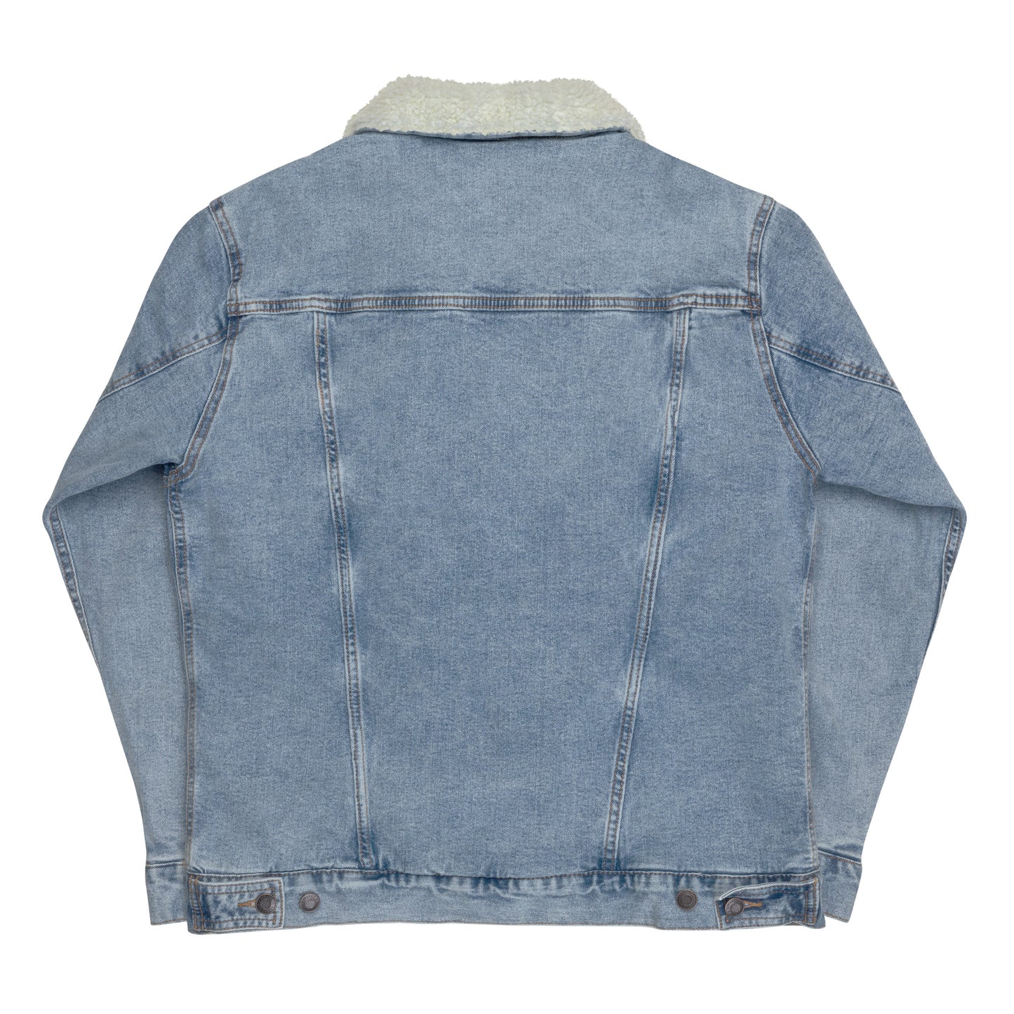 The Healthy Way Unisex denim sherpa jacket