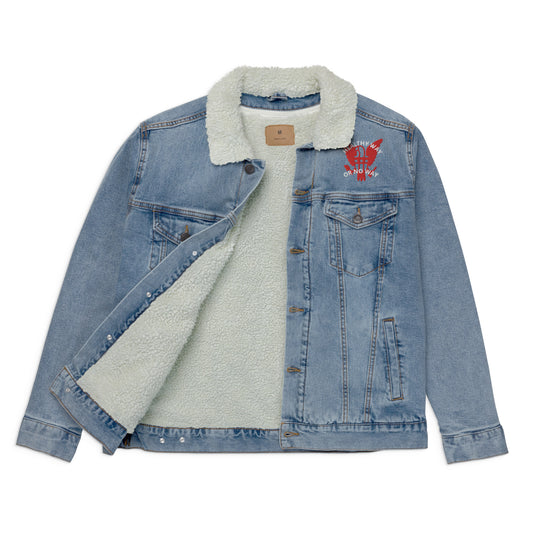 The Healthy Way Unisex denim sherpa jacket