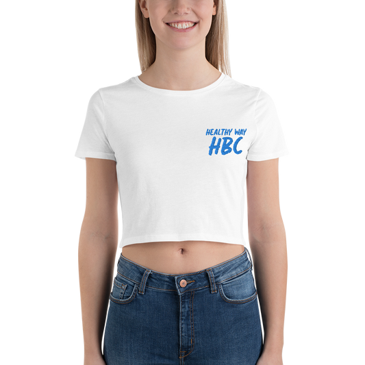 The Healthy Way Women’s Crop Tee