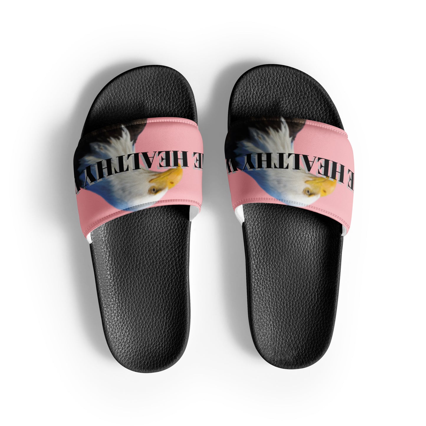 The Healthy Way Eagle Printed Womens slides