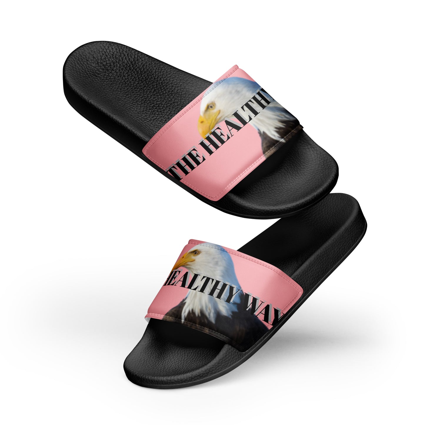 The Healthy Way Eagle Printed Womens slides