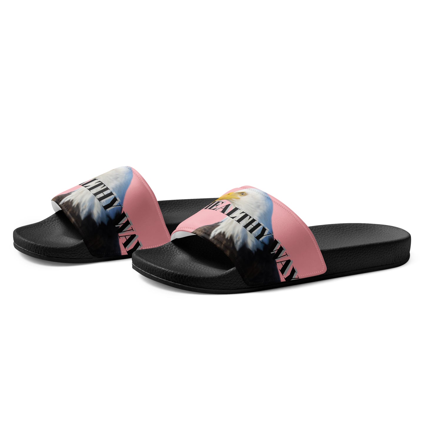 The Healthy Way Eagle Printed Womens slides